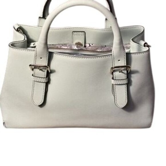 Kate Spade Womens Mint Green Leather Tote Bag With Adjustable Crossbody Strap & - Picture 2 of 9